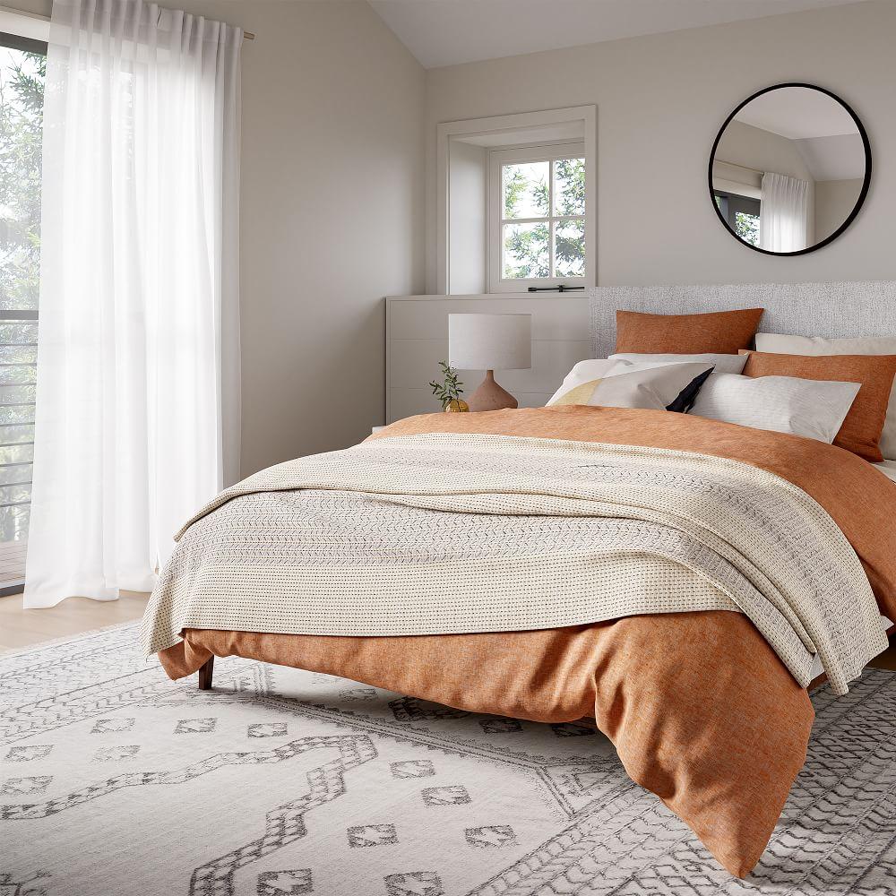 West elm herringbone blanket online